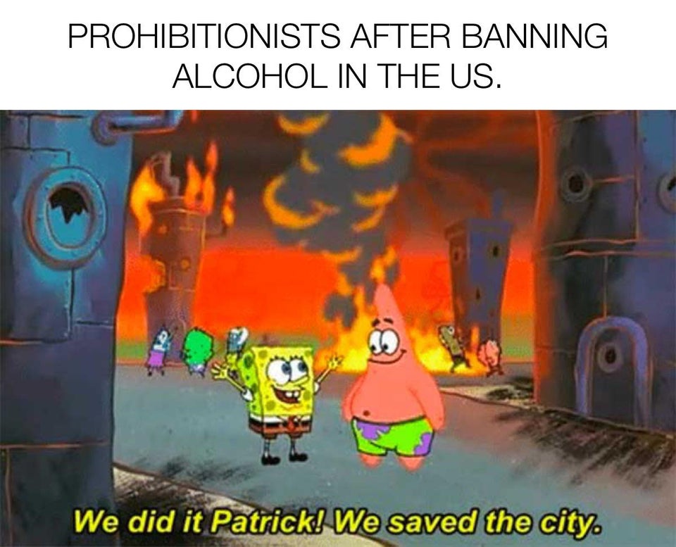 Prohibition backfires again